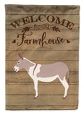 Australian Teamster Donkey Welcome House Flag 28x40 Porch Sleeve Pole Decorative Outside Yard Banner Artwork Wall Hanging, Polyester