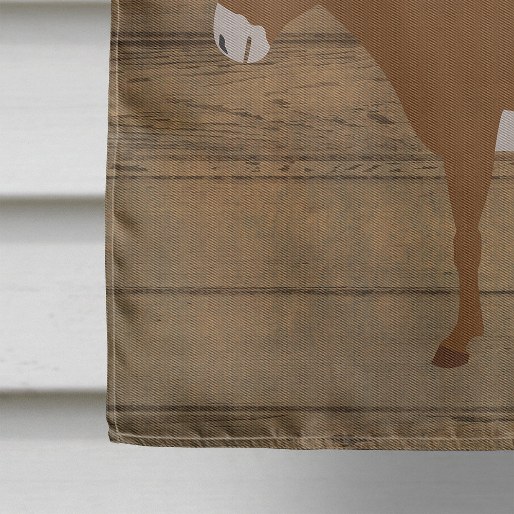 Cotentin Donkey Welcome House Flag 28x40 Porch Sleeve Pole Decorative Outside Yard Banner Artwork Wall Hanging, Polyester
