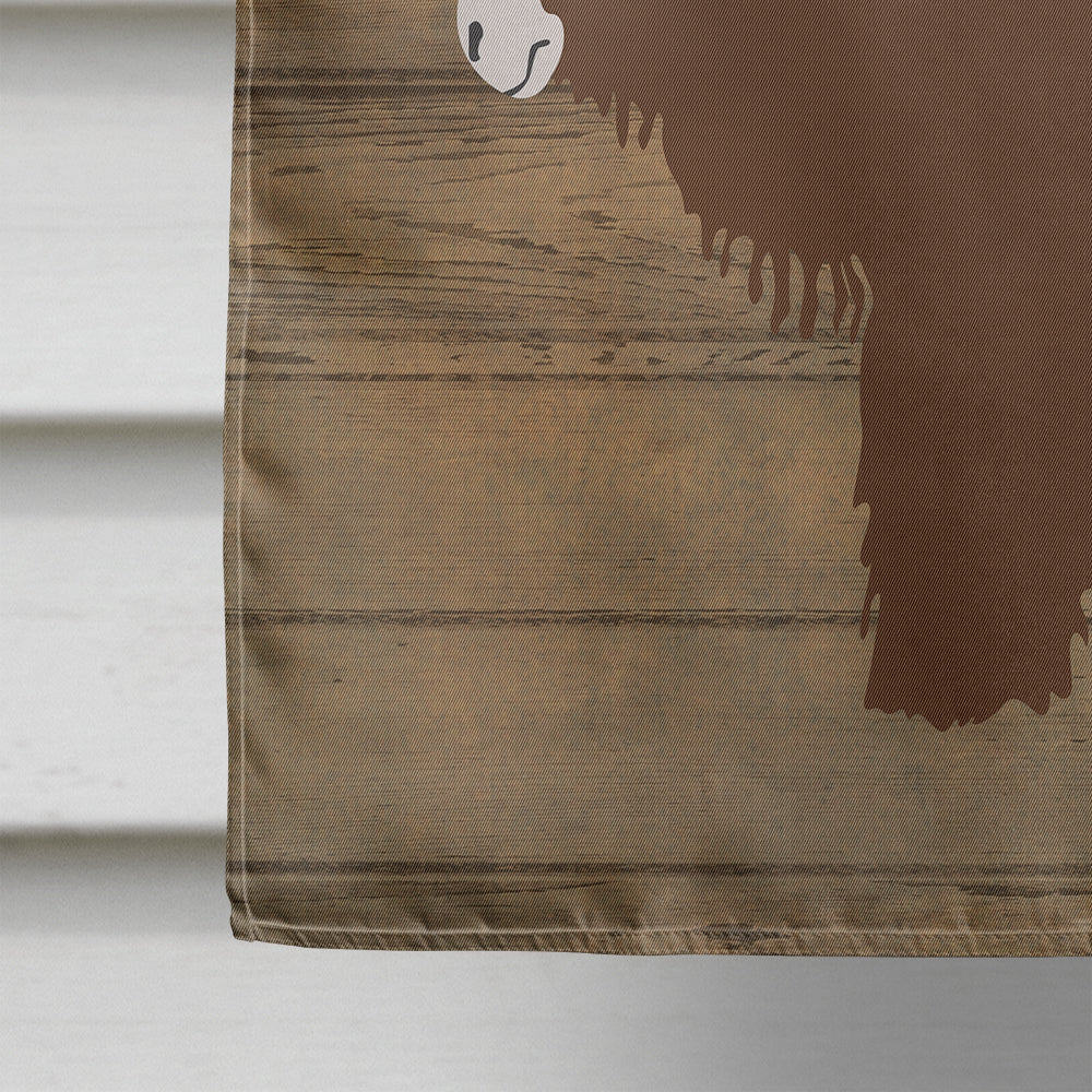 Poitou Poiteuin Donkey Welcome House Flag 28x40 Porch Sleeve Pole Decorative Outside Yard Banner Artwork Wall Hanging, Polyester