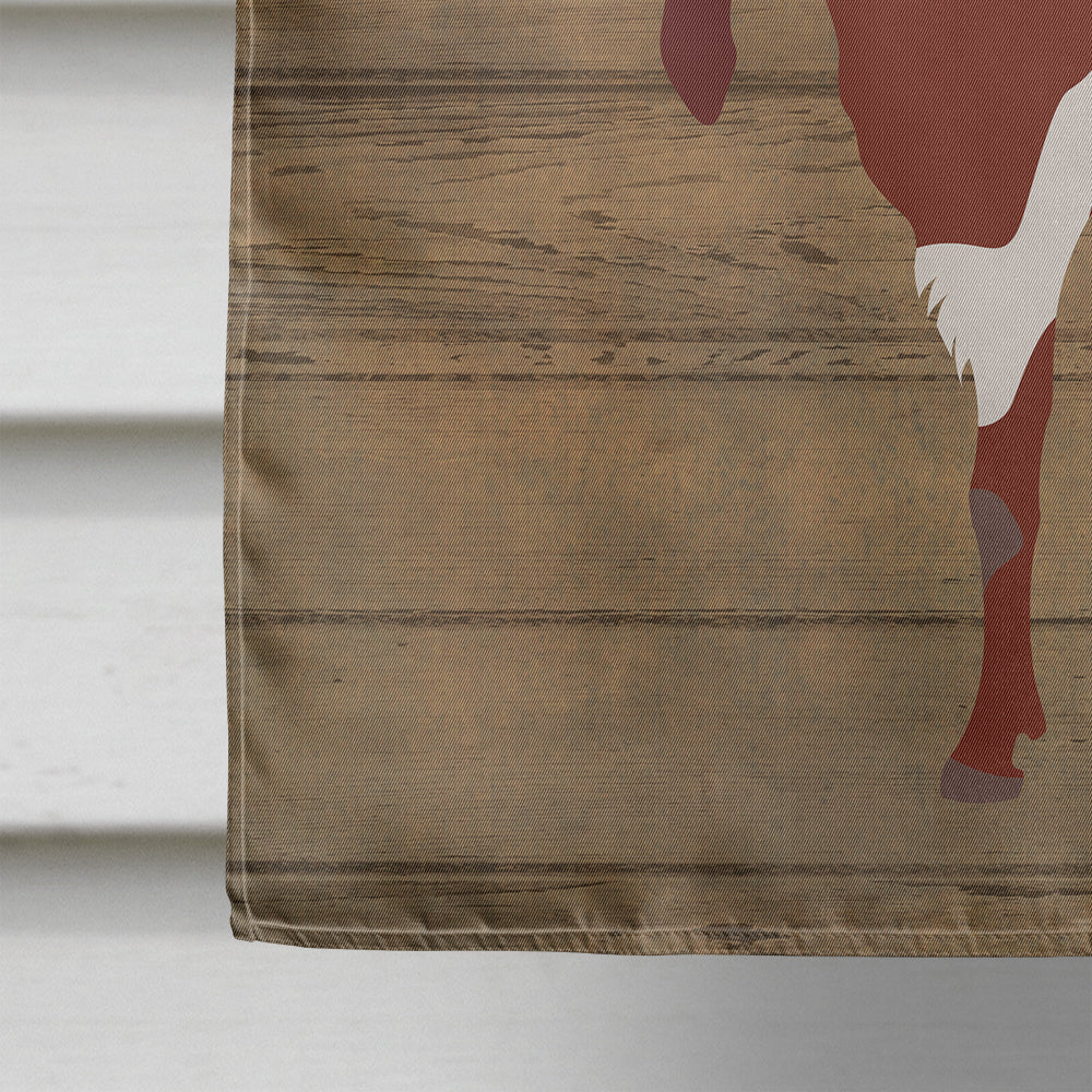 Jamnapari Goat Welcome House Flag 28x40 Porch Sleeve Pole Decorative Outside Yard Banner Artwork Wall Hanging, Polyester