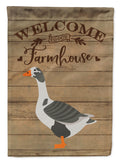 West of England Goose Welcome House Flag 28x40 Porch Sleeve Pole Decorative Outside Yard Banner Artwork Wall Hanging, Polyester