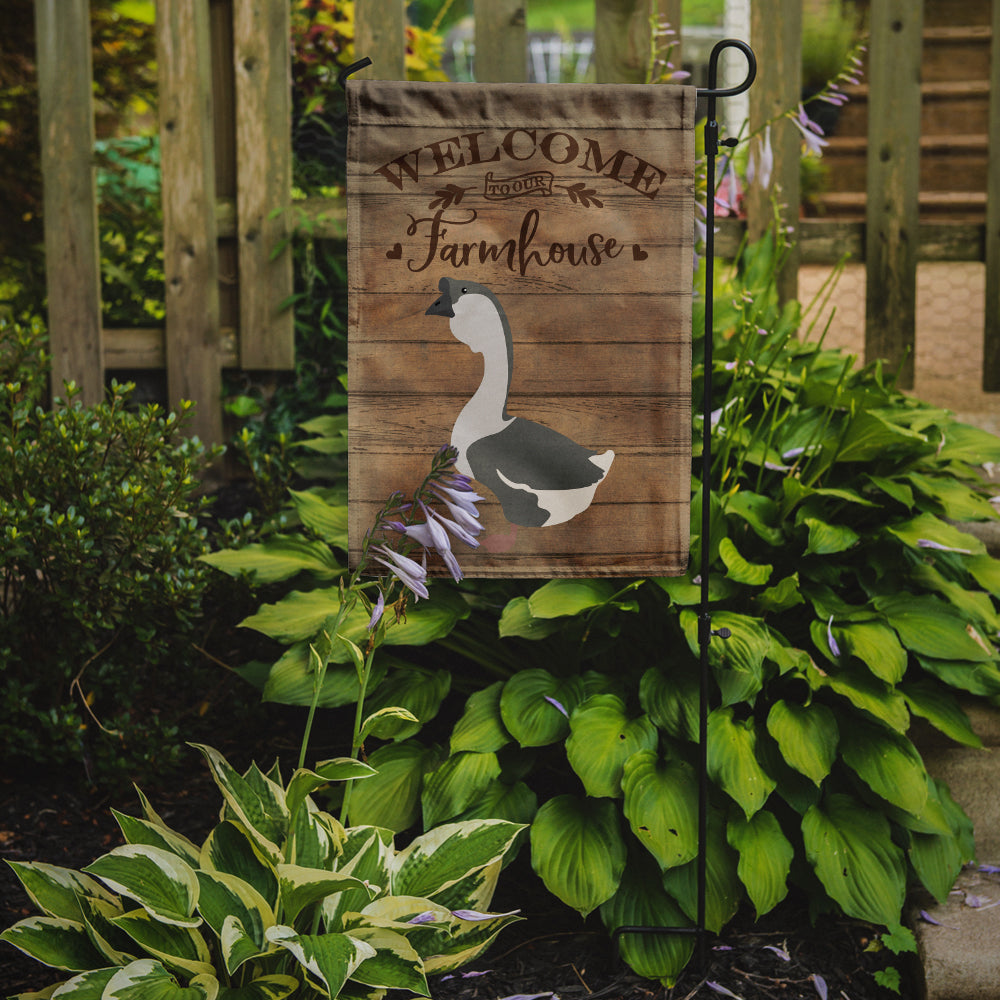 African Goose Welcome Garden Flag Mailbox Decorative Yard Banner Outside Patio Artwork for Flower Beds, Garden Size, Multicolor