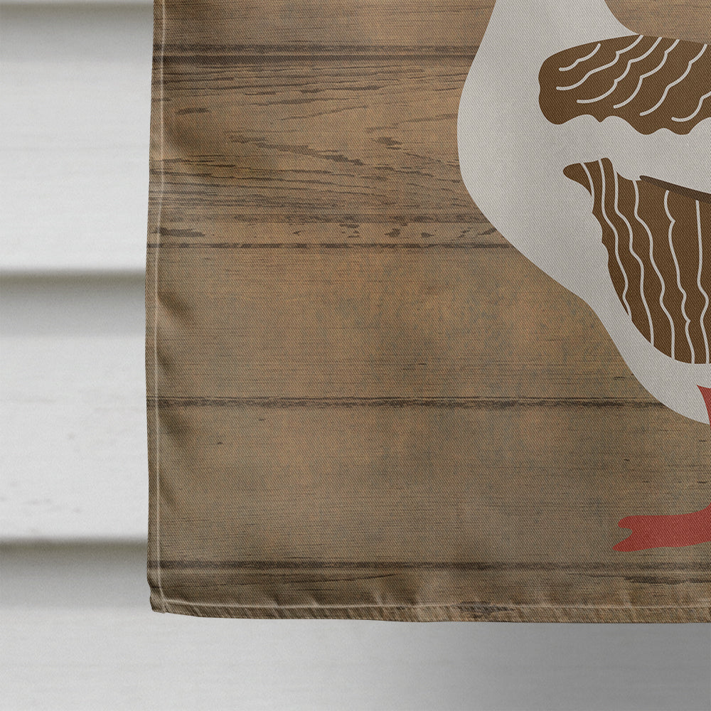 Pomeranian Rogener Goose Welcome House Flag 28x40 Porch Sleeve Pole Decorative Outside Yard Banner Artwork Wall Hanging, Polyester