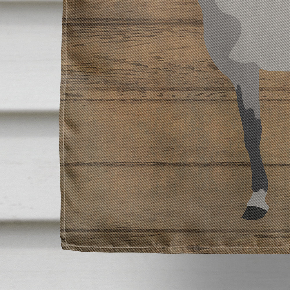 Orlov Trotter Horse Welcome House Flag 28x40 Porch Sleeve Pole Decorative Outside Yard Banner Artwork Wall Hanging, Polyester