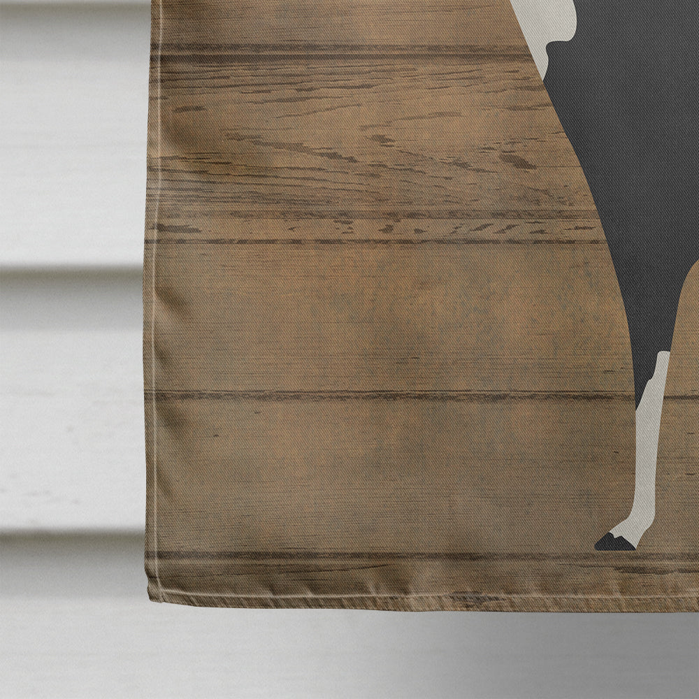 Llama Q' Ara Welcome House Flag 28x40 Porch Sleeve Pole Decorative Outside Yard Banner Artwork Wall Hanging, Polyester