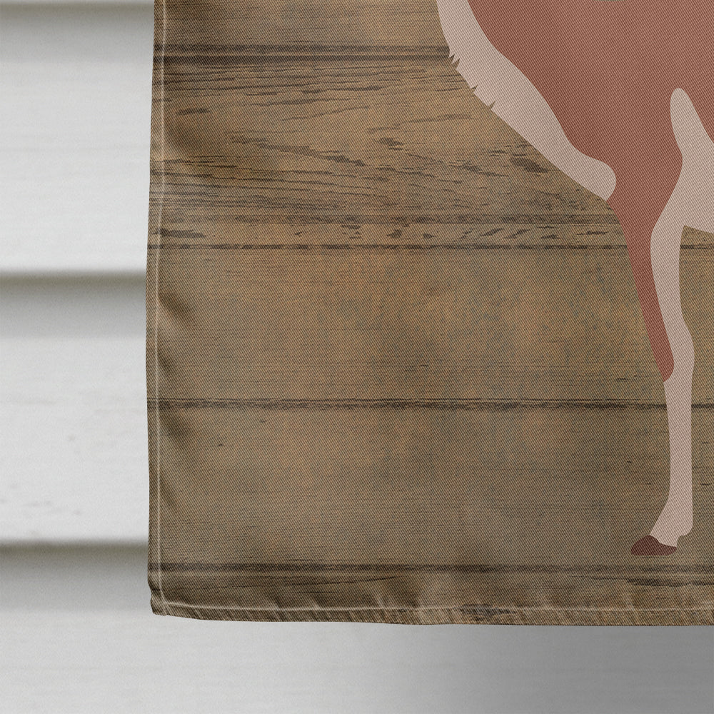 Guanaco Welcome House Flag 28x40 Porch Sleeve Pole Decorative Outside Yard Banner Artwork Wall Hanging, Polyester