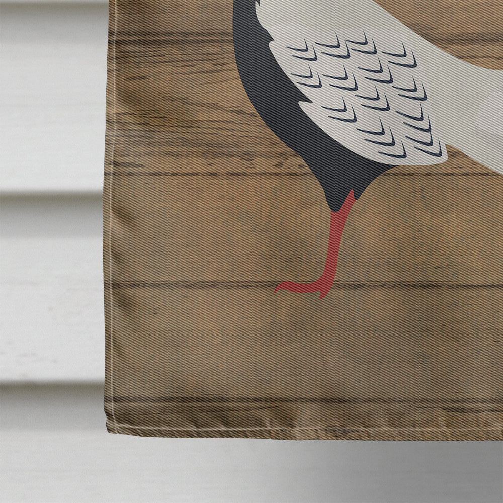 Silver Pheasant Welcome House Flag 28x40 Porch Sleeve Pole Decorative Outside Yard Banner Artwork Wall Hanging, Polyester