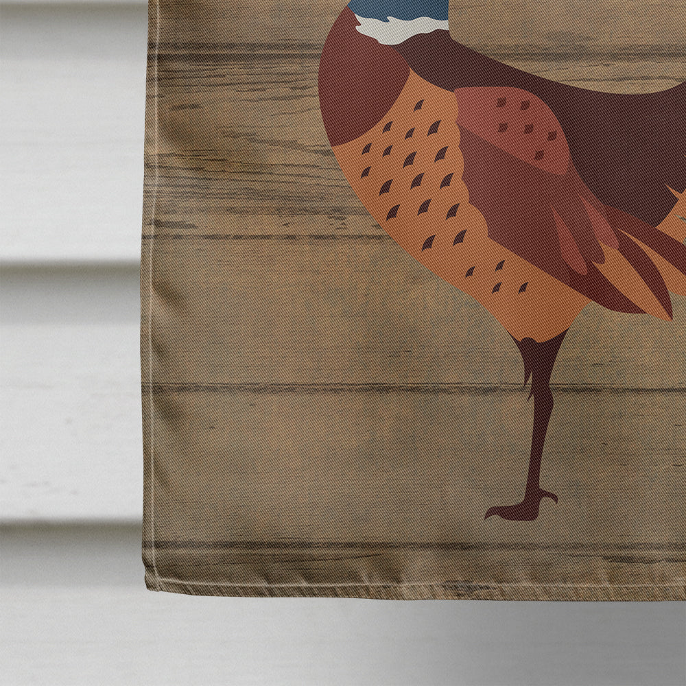 Ring-necked Common Pheasant Welcome House Flag 28x40 Porch Sleeve Pole Decorative Outside Yard Banner Artwork Wall Hanging, Polyester