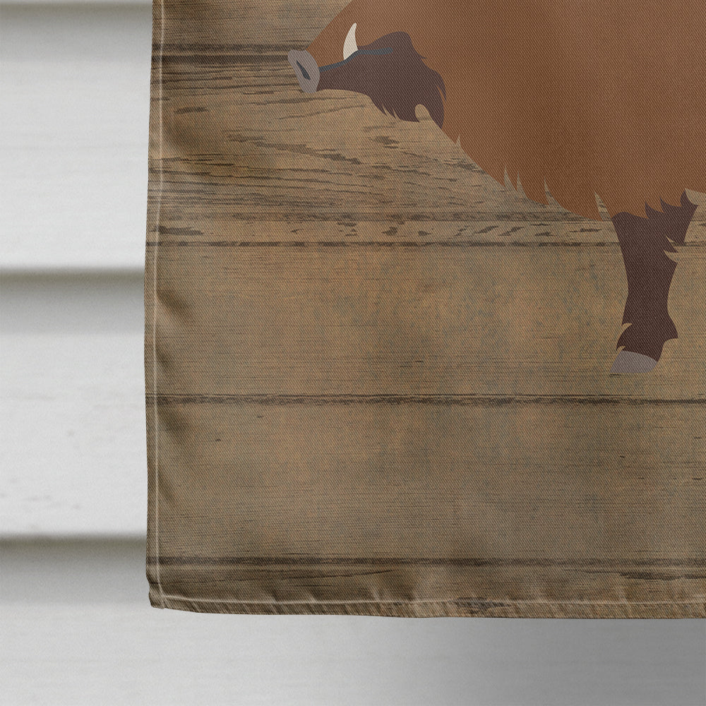 Wild Boar Pig Welcome House Flag 28x40 Porch Sleeve Pole Decorative Outside Yard Banner Artwork Wall Hanging, Polyester
