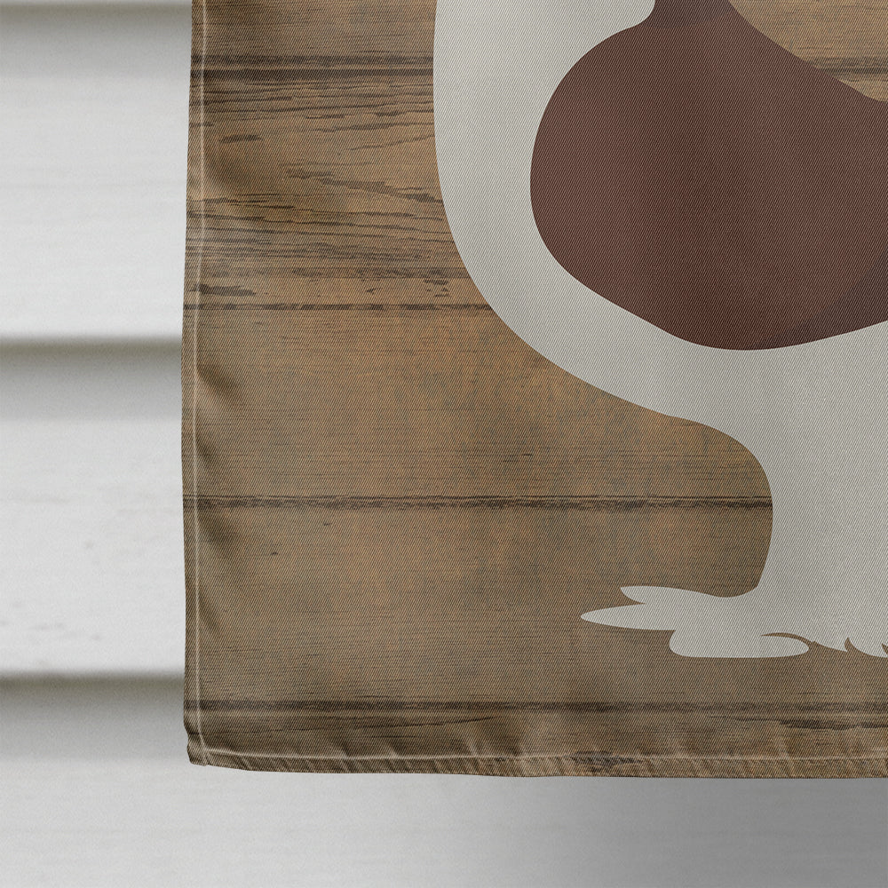 Large Pigeon Welcome House Flag 28x40 Porch Sleeve Pole Decorative Outside Yard Banner Artwork Wall Hanging, Polyester