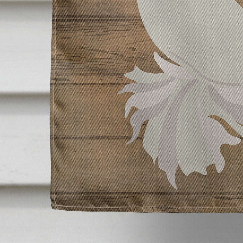 German Helmet Pigeon Welcome House Flag 28x40 Porch Sleeve Pole Decorative Outside Yard Banner Artwork Wall Hanging, Polyester