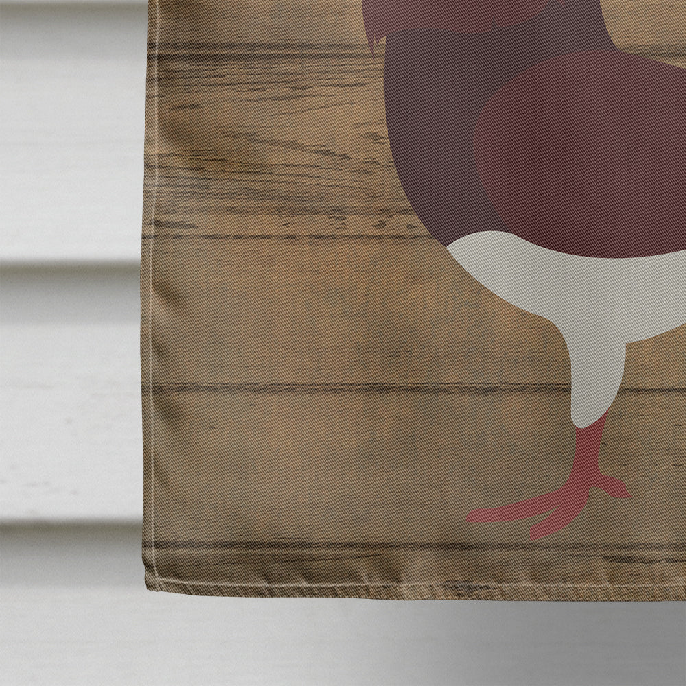 Capuchin Red Pigeon Welcome House Flag 28x40 Porch Sleeve Pole Decorative Outside Yard Banner Artwork Wall Hanging, Polyester