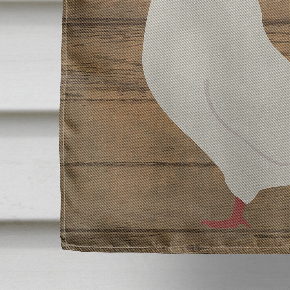 Nun Pigeon Welcome House Flag 28x40 Porch Sleeve Pole Decorative Outside Yard Banner Artwork Wall Hanging, Polyester