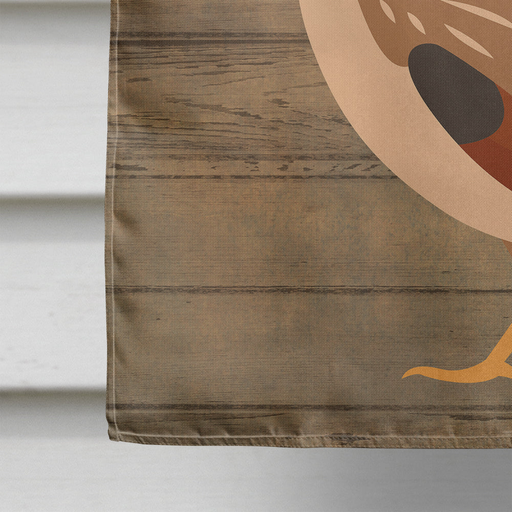 Golden Phoenix Quail Welcome House Flag 28x40 Porch Sleeve Pole Decorative Outside Yard Banner Artwork Wall Hanging, Polyester