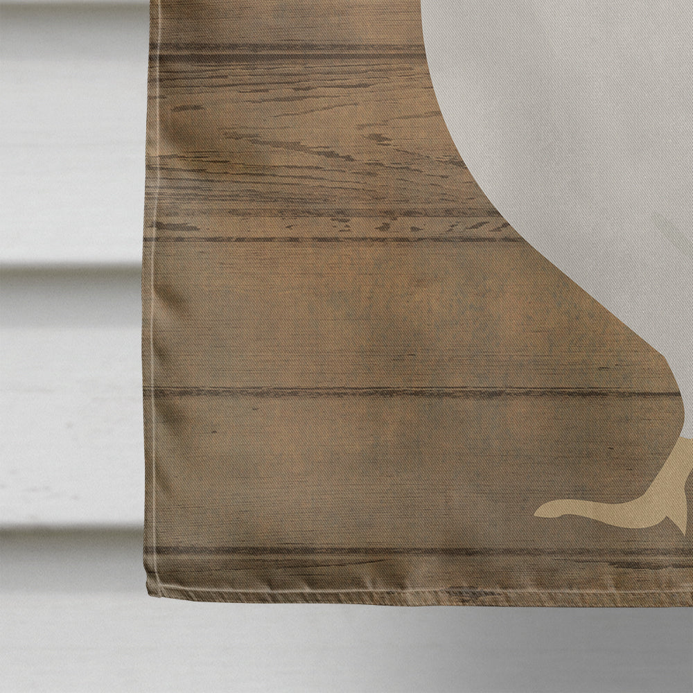 Texas Quail Welcome House Flag 28x40 Porch Sleeve Pole Decorative Outside Yard Banner Artwork Wall Hanging, Polyester