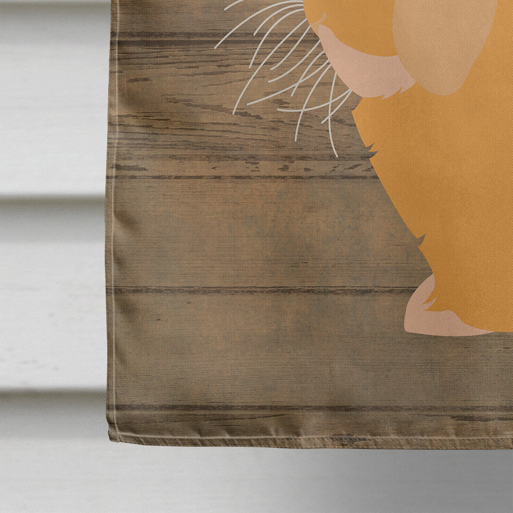Holland Lop Rabbit Welcome House Flag 28x40 Porch Sleeve Pole Decorative Outside Yard Banner Artwork Wall Hanging, Polyester