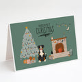 Entlebucher Christmas Everyone Greeting Cards Pack of 8 Blank Cards with Envelopes Whimsical A7 Size 5x7