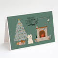 Westie Christmas Everyone Greeting Cards Pack of 8 Blank Cards with Envelopes Whimsical A7 Size 5x7