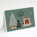 Black Labrador Christmas Everyone Greeting Cards Pack of 8 Blank Cards with Envelopes Whimsical A7 Size 5x7