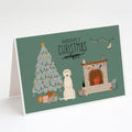 Irish Wolfhound Christmas Everyone Greeting Cards Pack of 8 Blank Cards with Envelopes Whimsical A7 Size 5x7