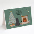 Bouvier des Flandres Christmas Everyone Greeting Cards Pack of 8 Blank Cards with Envelopes Whimsical A7 Size 5x7