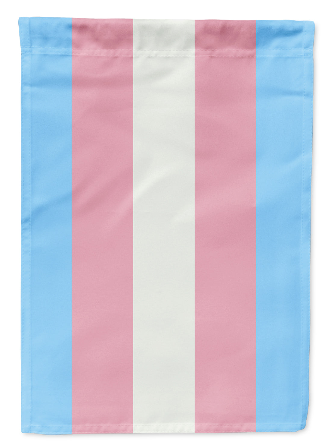 Transgender Pride House Flag 28x40 Porch Sleeve Pole Decorative Outside Yard Banner Artwork Wall Hanging, Polyester