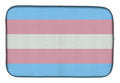 Transgender Pride Dish Drying Mat Absorbent Dish Drying Mat Pad for Kitchen Counter Dish Drainer Mat for Countertop, 14 x 21", Multicolor