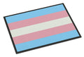 Transgender Pride Doormat Indoor Outdoor 24H X 36W Front Door Mat Rugs for Entryway, Non Slip Washable Low Pile,