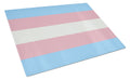 Transgender Pride Cutting Board Tempered Glass Kitchen Cutting Surface, Heat Resistant Chopping, Non-Slip Feet, Food Prep & Serving