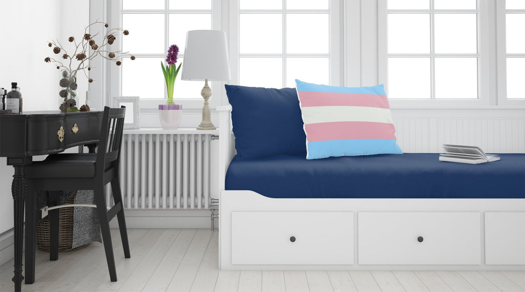 Transgender Pride Standard Pillowcase Lightweight Super Soft Easy Care Decorative Artwork Pillowcase, Standard