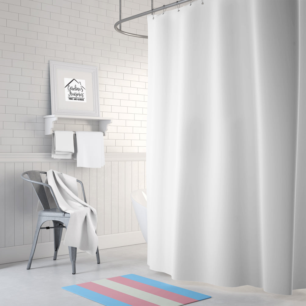 Transgender Pride Memory Foam Kitchen Mat Machine Washable Anti-Fatigue Cushion Comfort Bath or Kitchen Rug