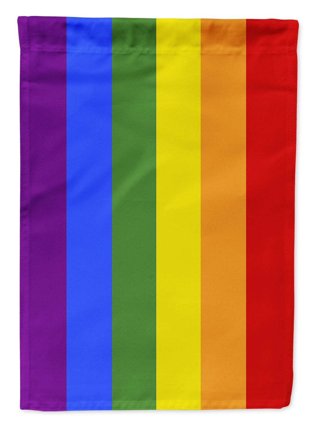 Gay Pride House Flag 28x40 Porch Sleeve Pole Decorative Outside Yard Banner Artwork Wall Hanging, Polyester