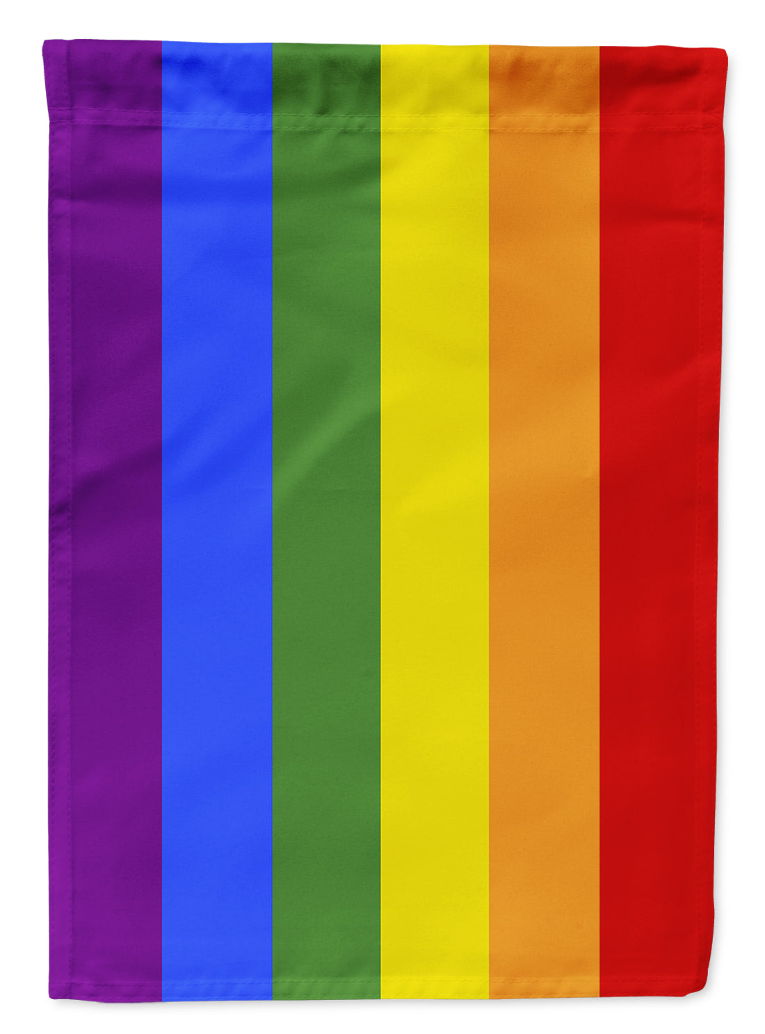 Gay Pride House Flag 28x40 Porch Sleeve Pole Decorative Outside Yard Banner Artwork Wall Hanging, Polyester
