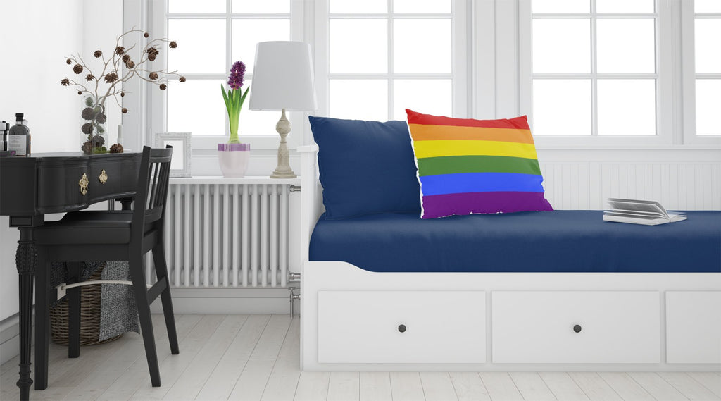 Gay Pride Standard Pillowcase Lightweight Super Soft Easy Care Decorative Artwork Pillowcase, Standard