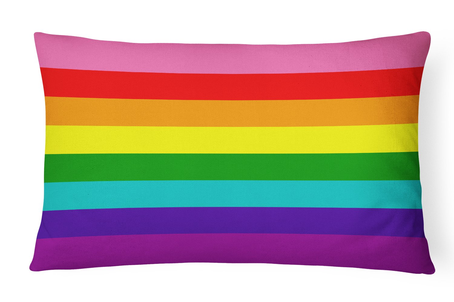 Gay Pride before 1978 Decorative Throw Pillow 12x16 Indoor Outdoor Accent Cushion, Fabric Cover with Insert for Sofa, Bed, Porch & Living Room