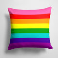 Gay Pride before 1978 Decorative Throw Pillow 14x14 Indoor Outdoor Accent Cushion, Fabric Cover with Insert for Sofa, Bed, Porch & Living Room