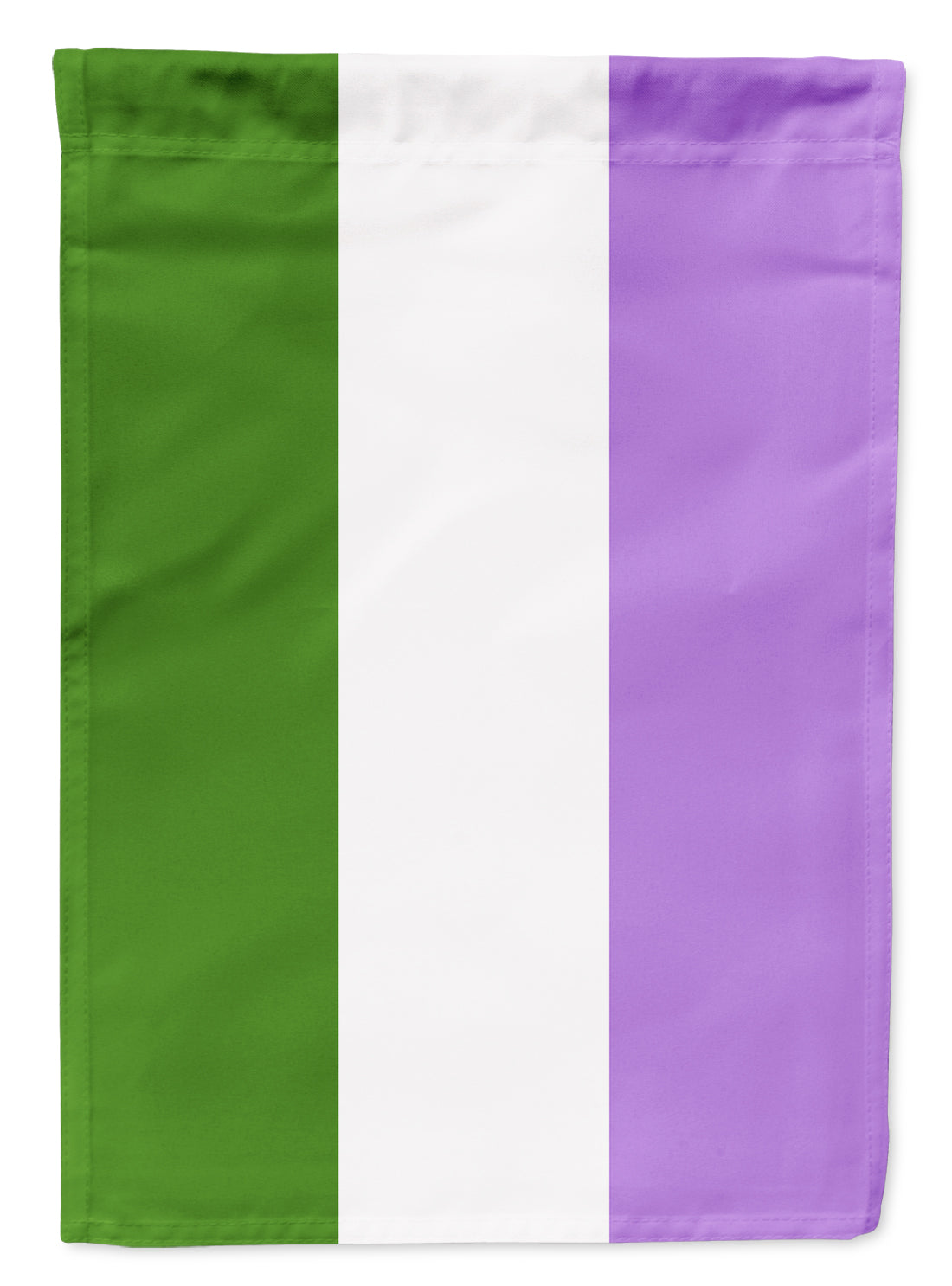 Genderqueer Pride House Flag 28x40 Porch Sleeve Pole Decorative Outside Yard Banner Artwork Wall Hanging, Polyester