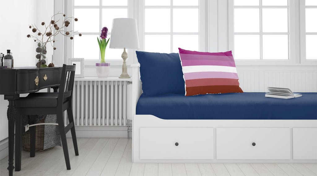 Lesbian Pride Standard Pillowcase Lightweight Super Soft Easy Care Decorative Artwork Pillowcase, Standard
