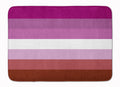 Lesbian Pride Memory Foam Kitchen Mat Machine Washable Anti-Fatigue Cushion Comfort Bath or Kitchen Rug