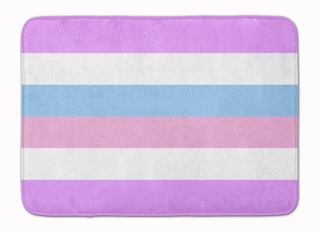 Bigender Pride Memory Foam Kitchen Mat Machine Washable Anti-Fatigue Cushion Comfort Bath or Kitchen Rug