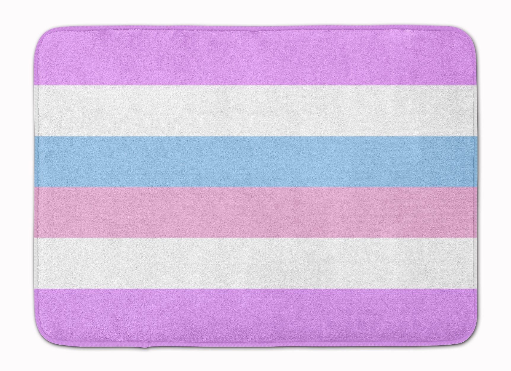Bigender Pride Memory Foam Kitchen Mat Machine Washable Anti-Fatigue Cushion Comfort Bath or Kitchen Rug
