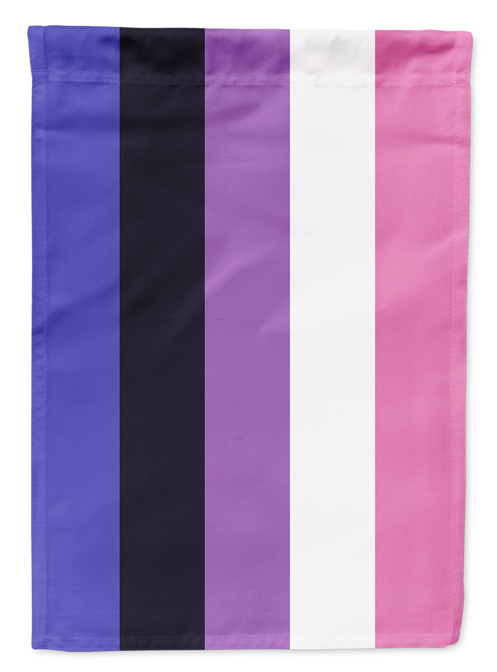 Genderfluid Pride House Flag 28x40 Porch Sleeve Pole Decorative Outside Yard Banner Artwork Wall Hanging, Polyester