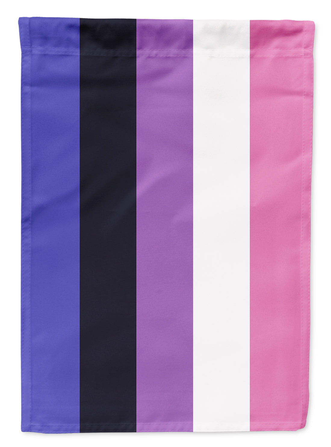 Genderfluid Pride House Flag 28x40 Porch Sleeve Pole Decorative Outside Yard Banner Artwork Wall Hanging, Polyester