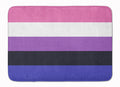 Genderfluid Pride Memory Foam Kitchen Mat Machine Washable Anti-Fatigue Cushion Comfort Bath or Kitchen Rug