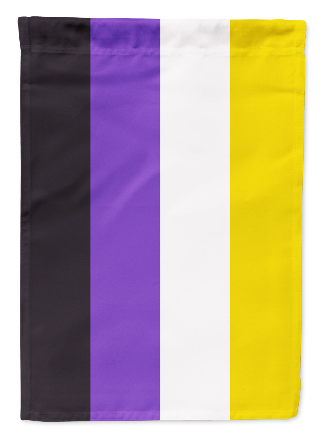 Nonbinary Pride House Flag 28x40 Porch Sleeve Pole Decorative Outside Yard Banner Artwork Wall Hanging, Polyester