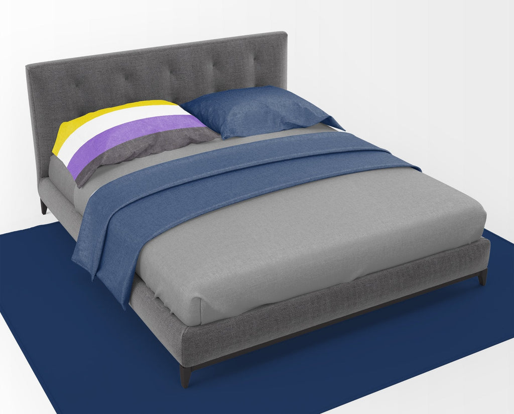 Nonbinary Pride Standard Pillowcase Lightweight Super Soft Easy Care Decorative Artwork Pillowcase, Standard