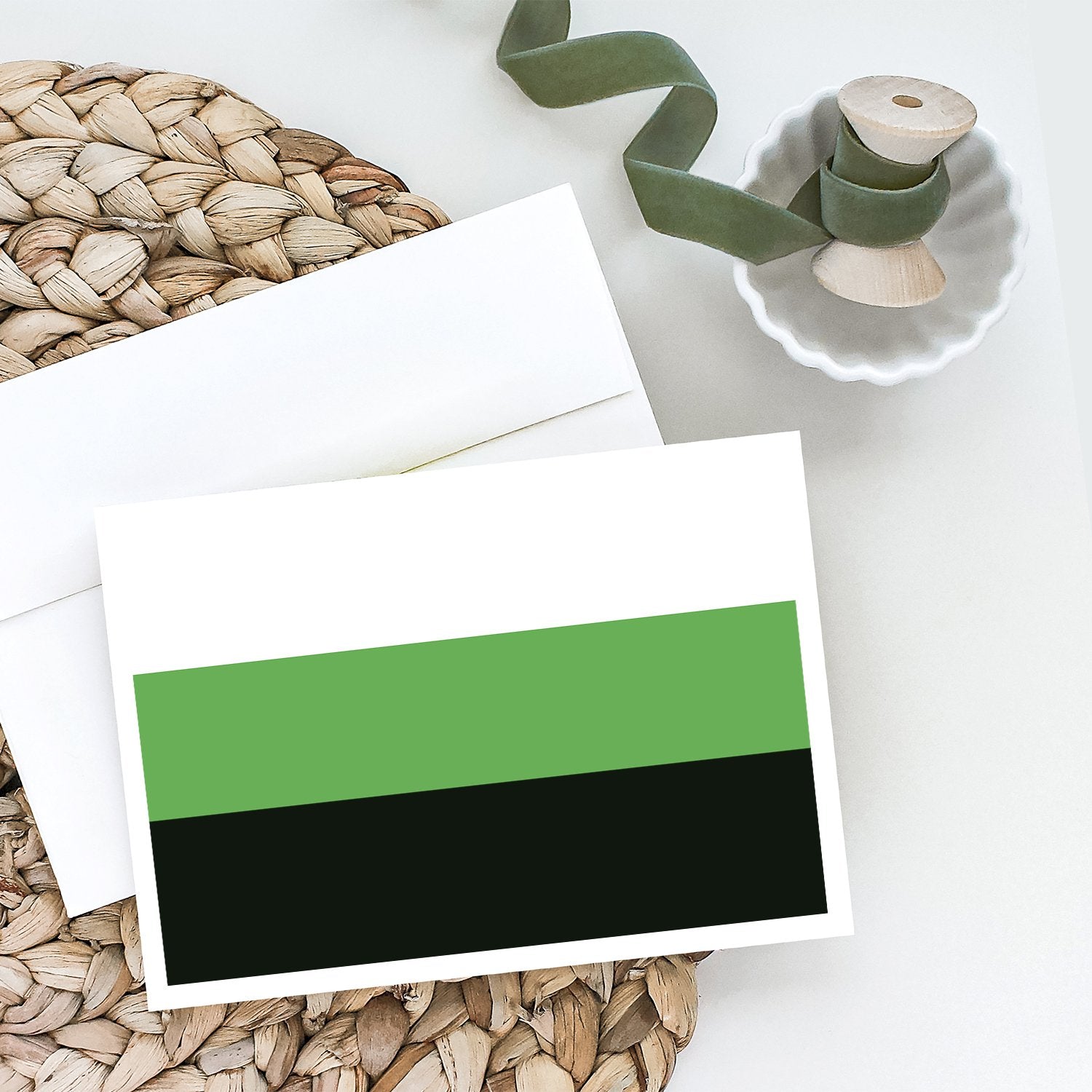 Neutrois Pride Greeting Cards Pack of 8 Blank Cards with Envelopes Whimsical A7 Size 5x7