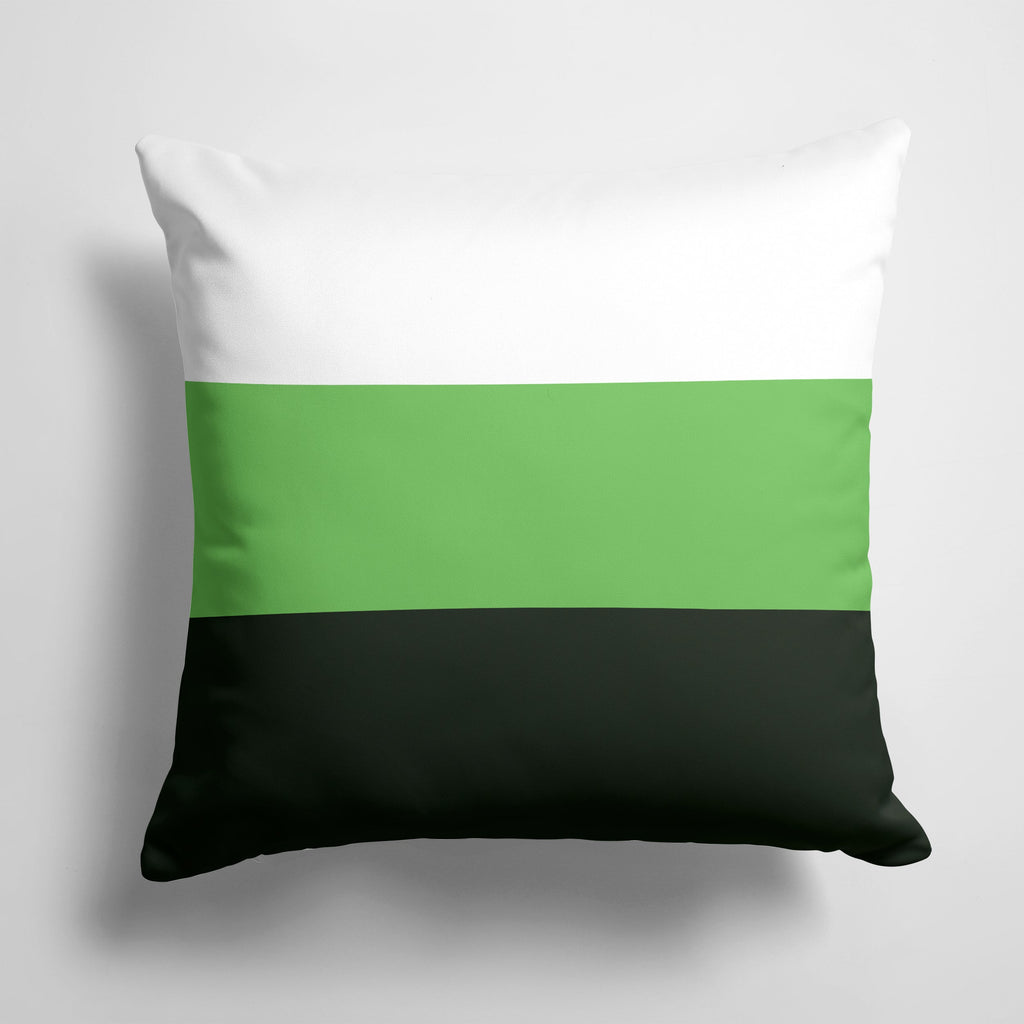 Neutrois Pride Decorative Throw Pillow 14x14 Indoor Outdoor Accent Cushion, Fabric Cover with Insert for Sofa, Bed, Porch & Living Room