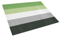 Aronmantic Pride Cutting Board Tempered Glass Kitchen Cutting Surface, Heat Resistant Chopping, Non-Slip Feet, Food Prep & Serving