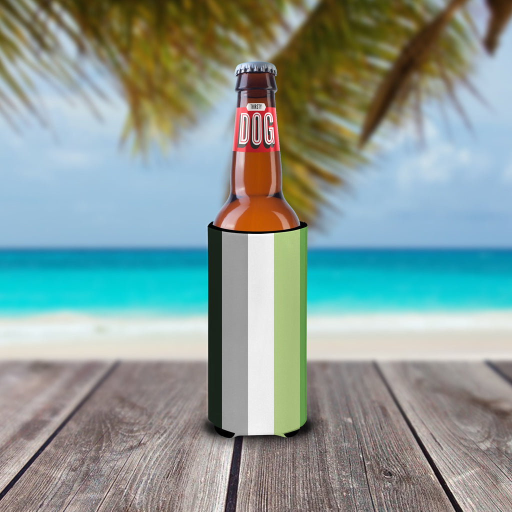 Aronmantic Pride Slim Can Hugger , Insulated Foam Hugger for 12 oz Slim Cans, Beer Bottles & Water Bottles, Printed in USA